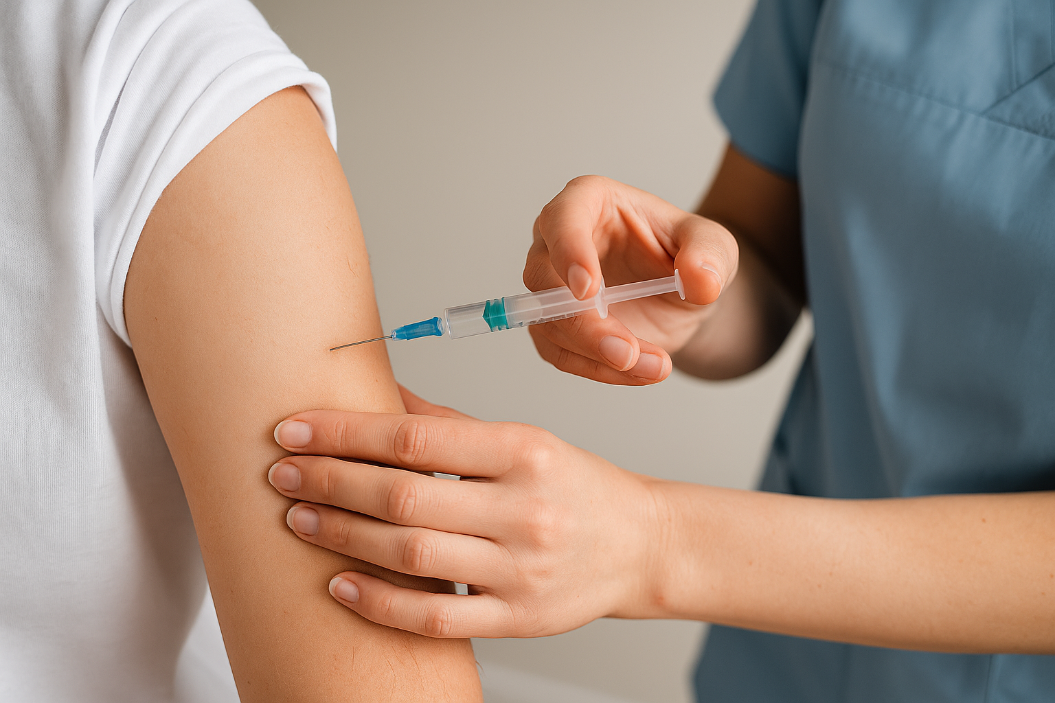 Enfermera cuidando a persona mayor